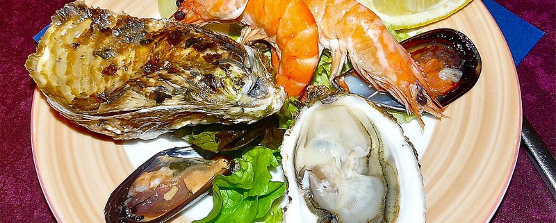 restaurant week seafood plate