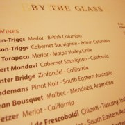 Organizing a Restaurant Wine List