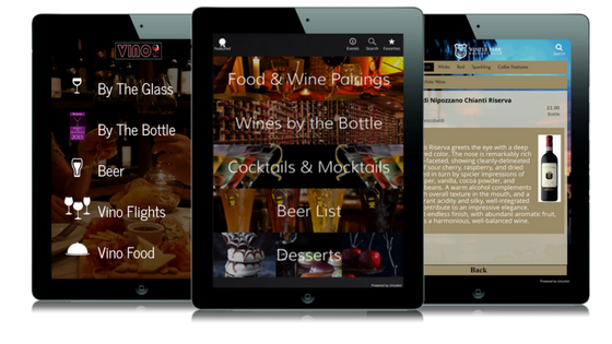 Top iPad Menu for Restaurants