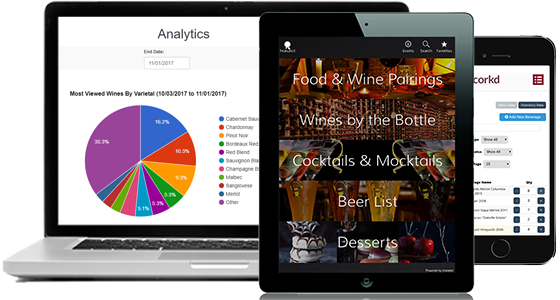 iPad Wine Menu Mobile Liquor Inventory Online Liquor Ordering Restaurants